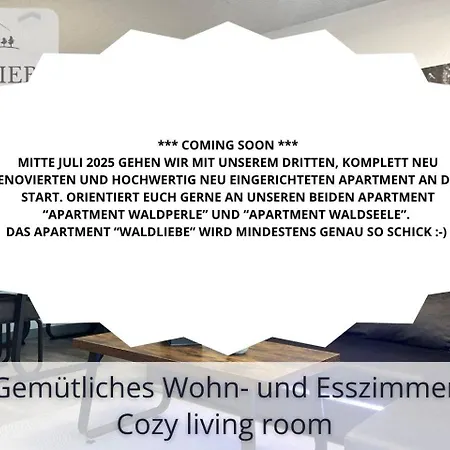 Apartment Neu Exklusives Waldliebe Mit Indoor-pool, Sauna, Lage Und Ausblick In Natur, Hunde Willkommen *