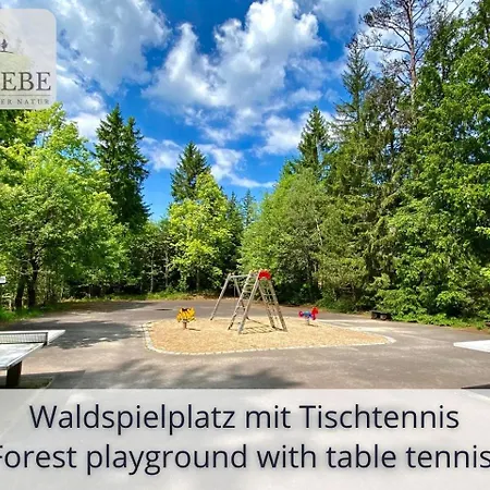 Exklusives 5-sterne Waldliebe Mit Indoor-pool, Sauna, Lage Und Ausblick In Natur, Hunde Willkommen 아파트